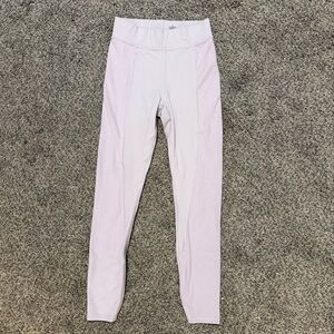 ALO Yoga Ribbed Light Lavender Leggings